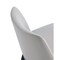 Manhattan Comfort Gansevoort Faux Leather Dining Chair in Light Grey - Set of 4 2-DC051-LG - alternate 9
